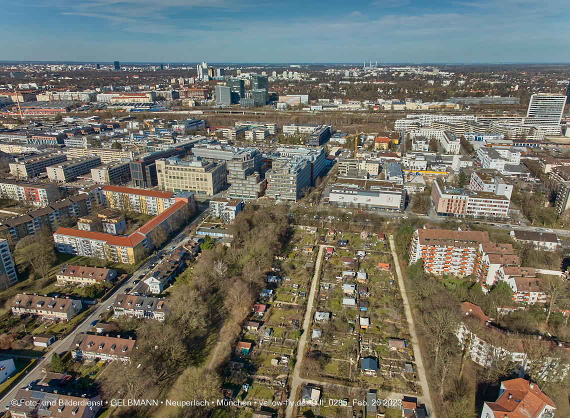 20.02.2023 -  der verschwundene Hachinger Bach in Neuperlach und Berg am Laim